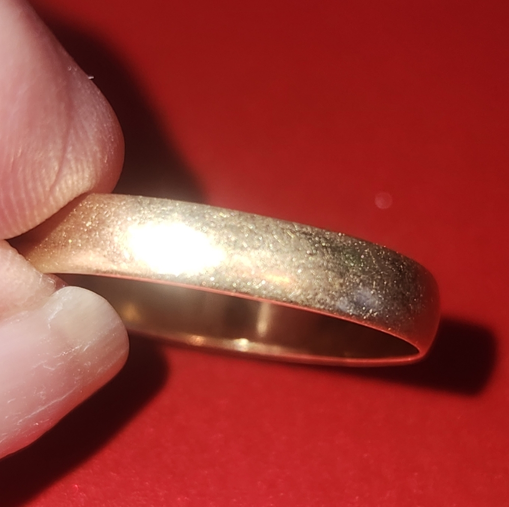 Vintage RMI 10 Karat Yellow Gold Ring Size 9